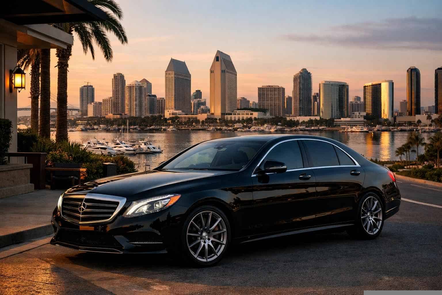 Luxury Black Car Service in San Diego California