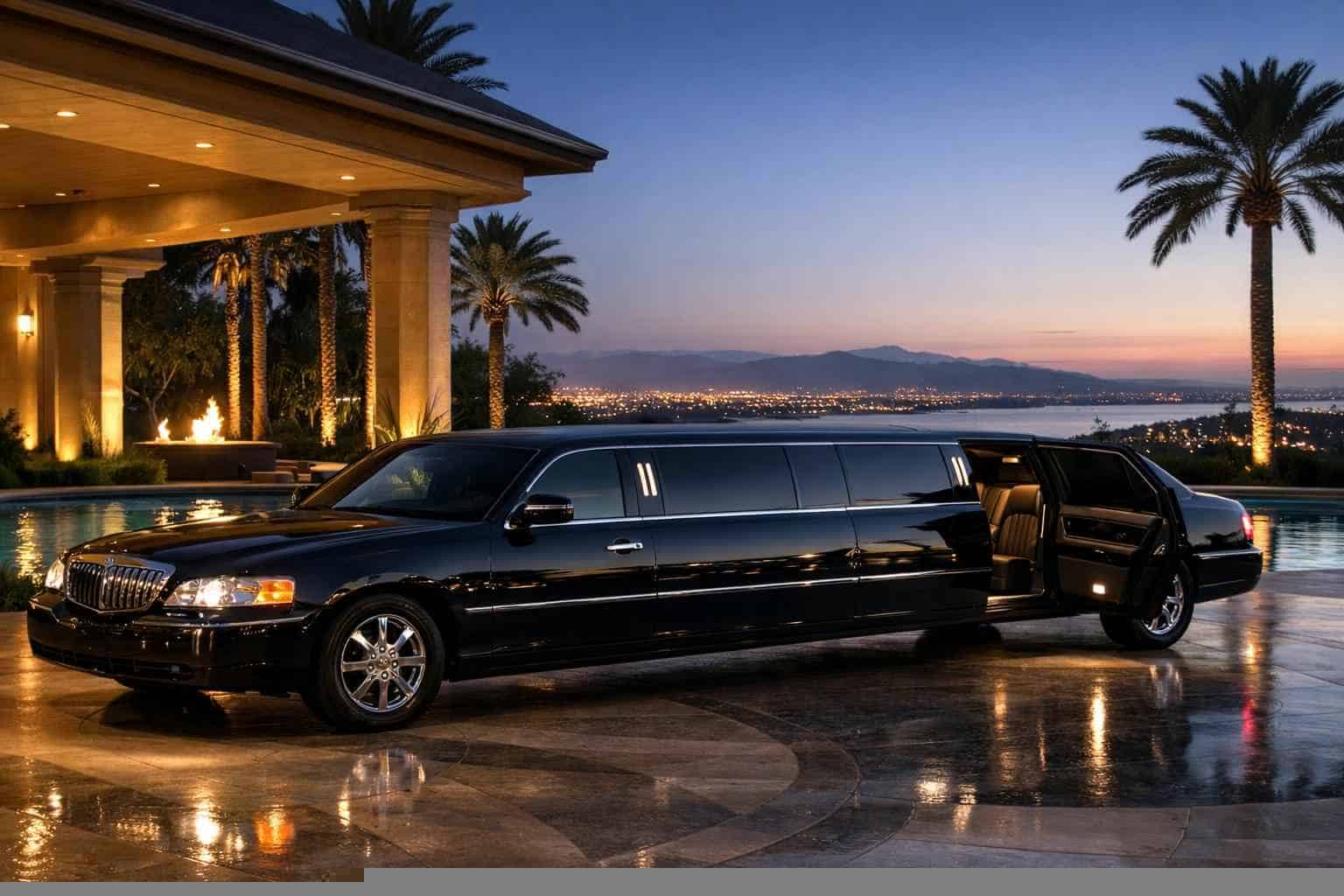 Luxury Black Limo Rental in Chula Vista California