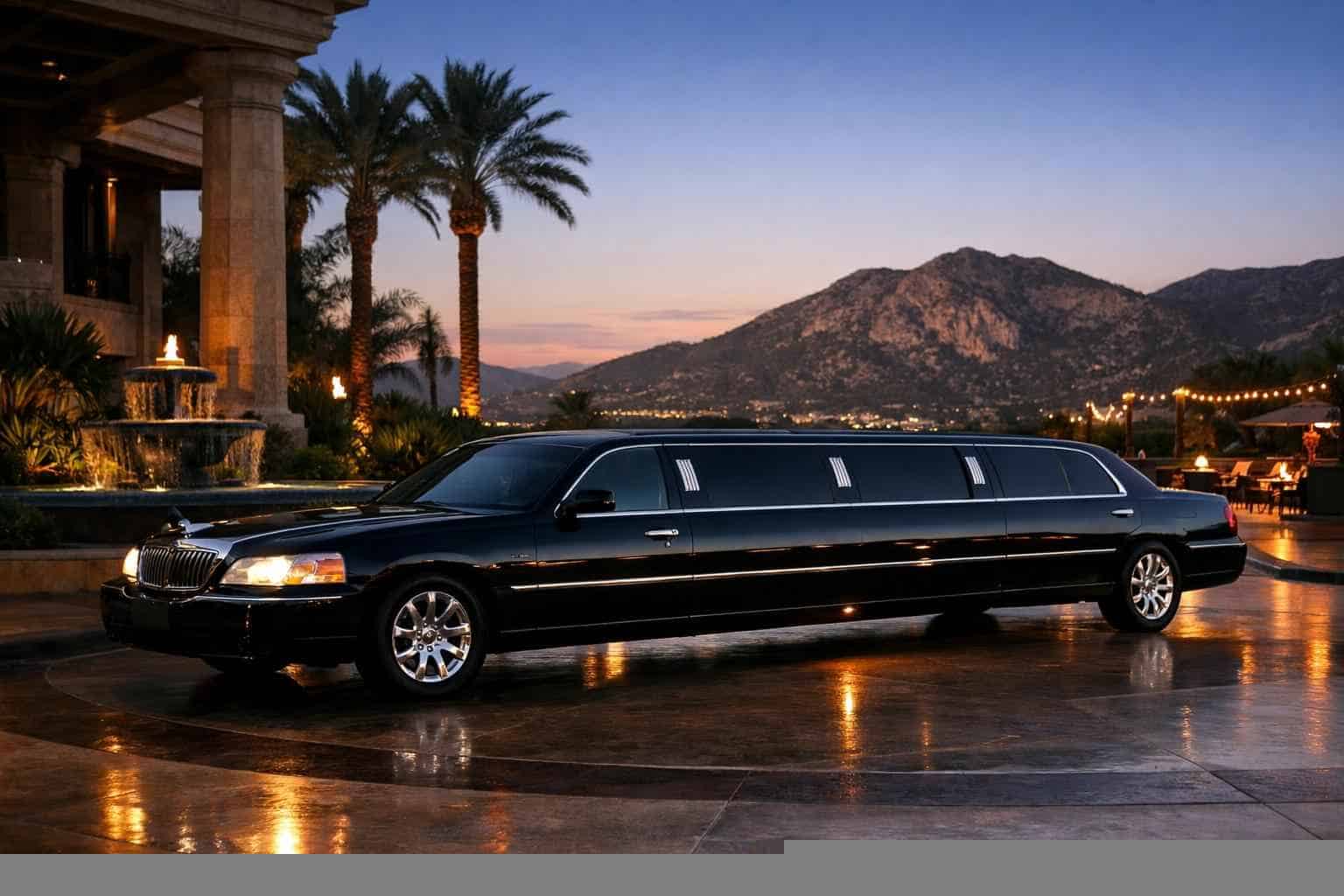 Luxury Black Limo Rental in El Cajon California