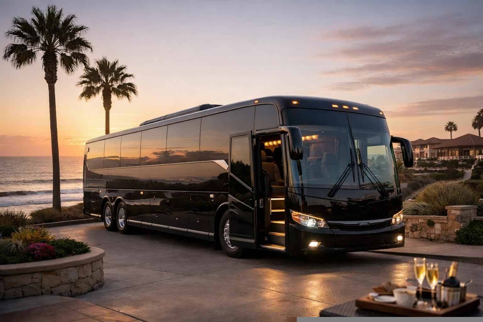 Luxury Bus Rental in Carlsbad California