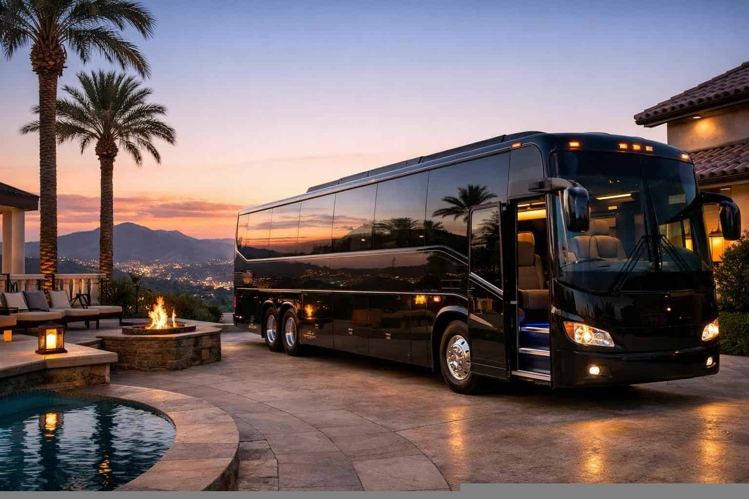 Luxury Bus Rental in La Mesa California