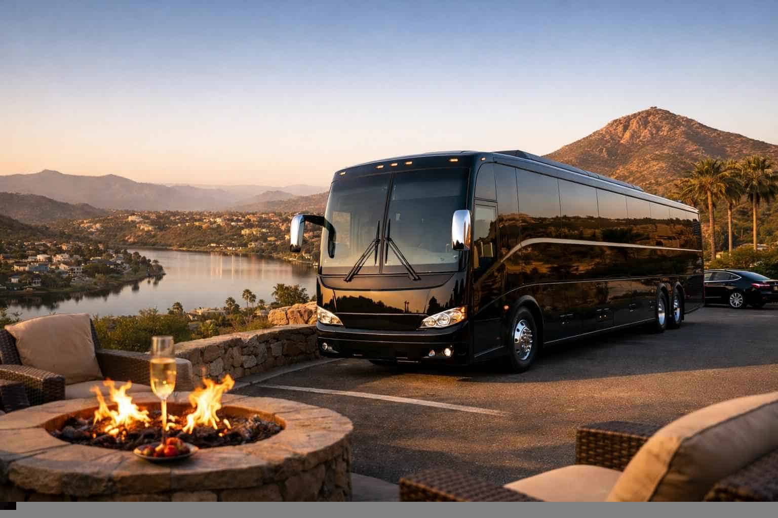 Luxury Bus Rental in San Marcos California