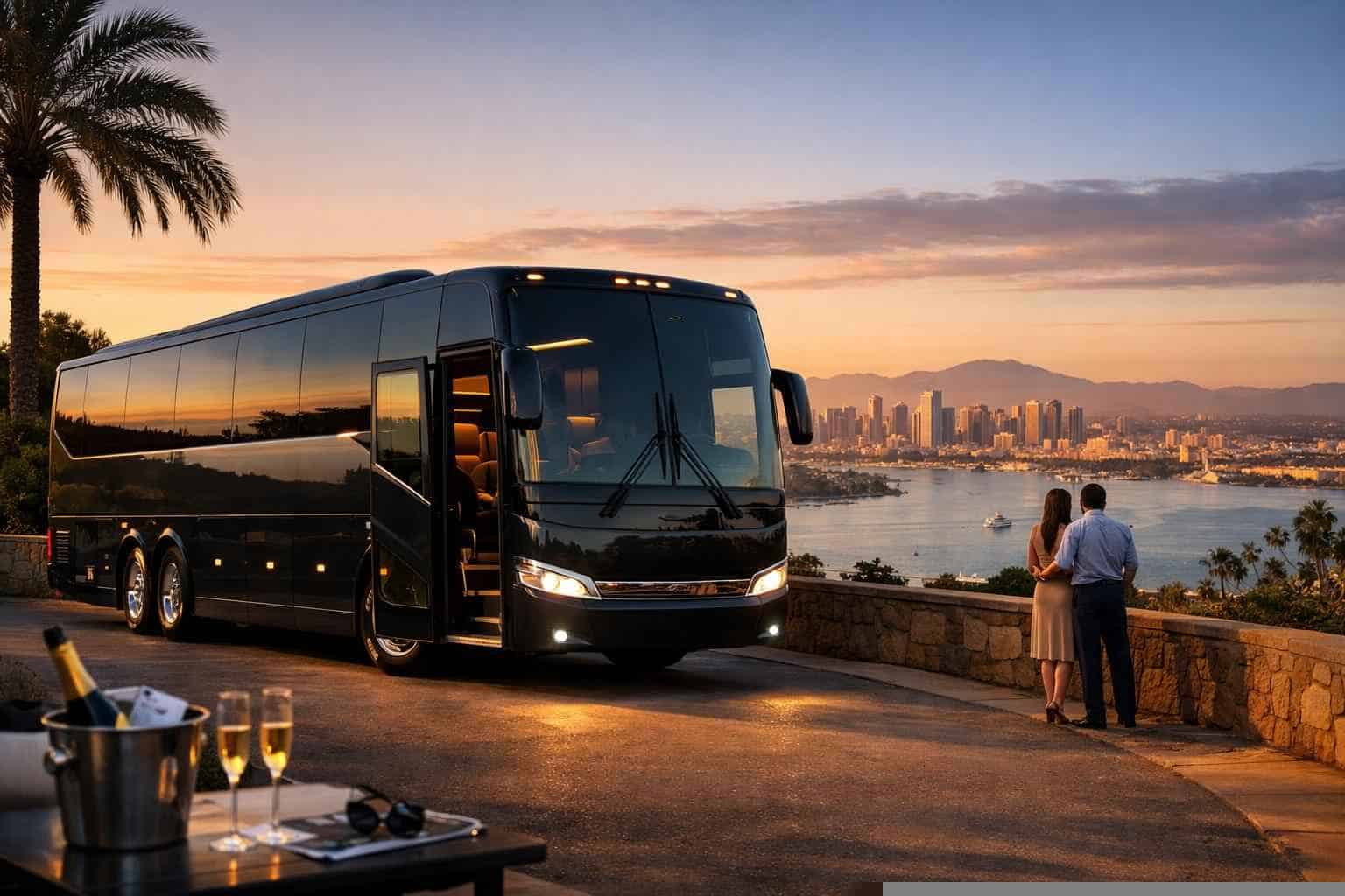 Luxury Charter Bus Rental In Chula Vista California
