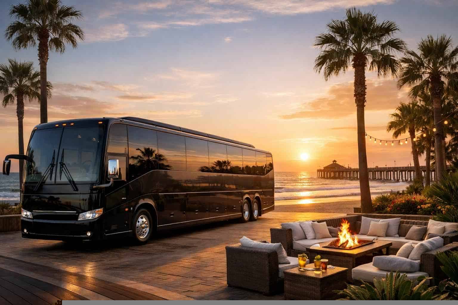 Luxury Charter Bus Rental in Imperial Beach California