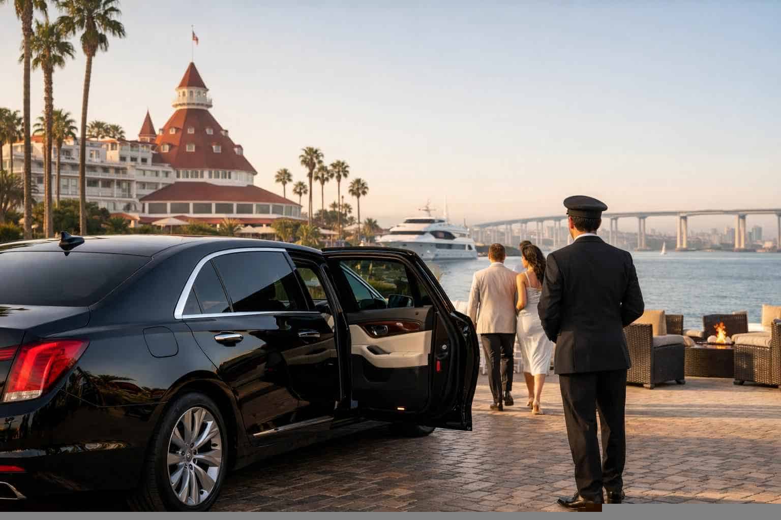 Luxury Chauffeur Service in Coronado California