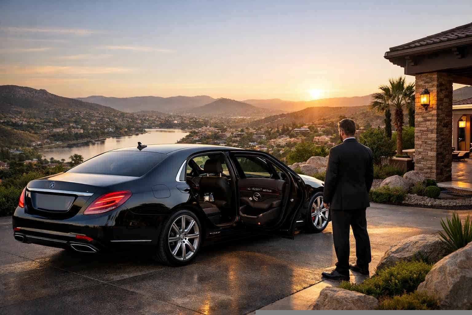 Luxury Chauffeur Service in Poway California
