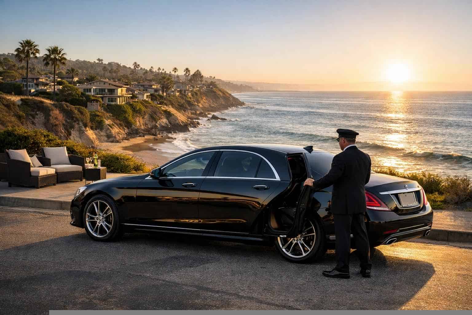 Luxury Chauffeur Service in Solana Beach California