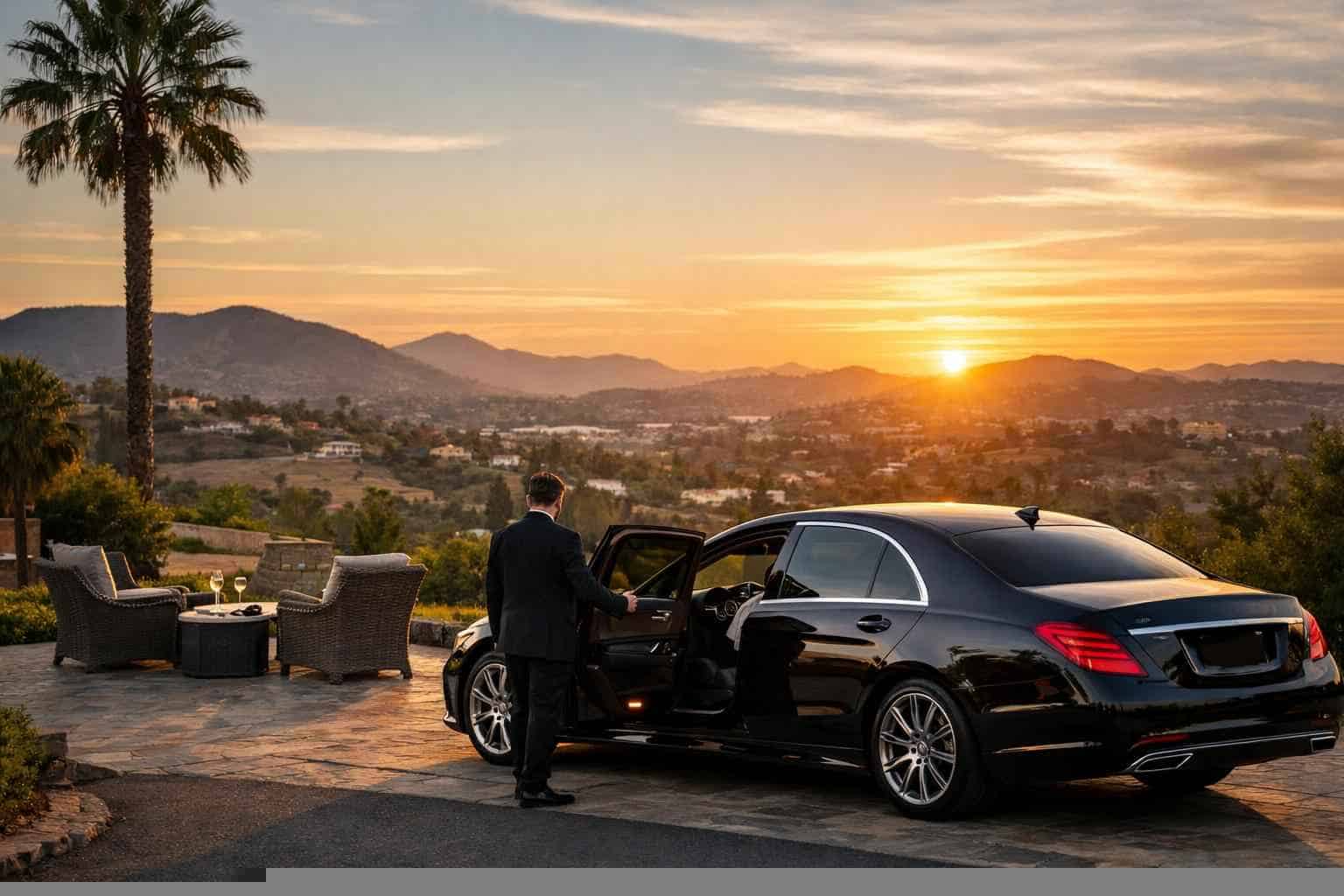 Luxury Chauffeur Service in Vista California