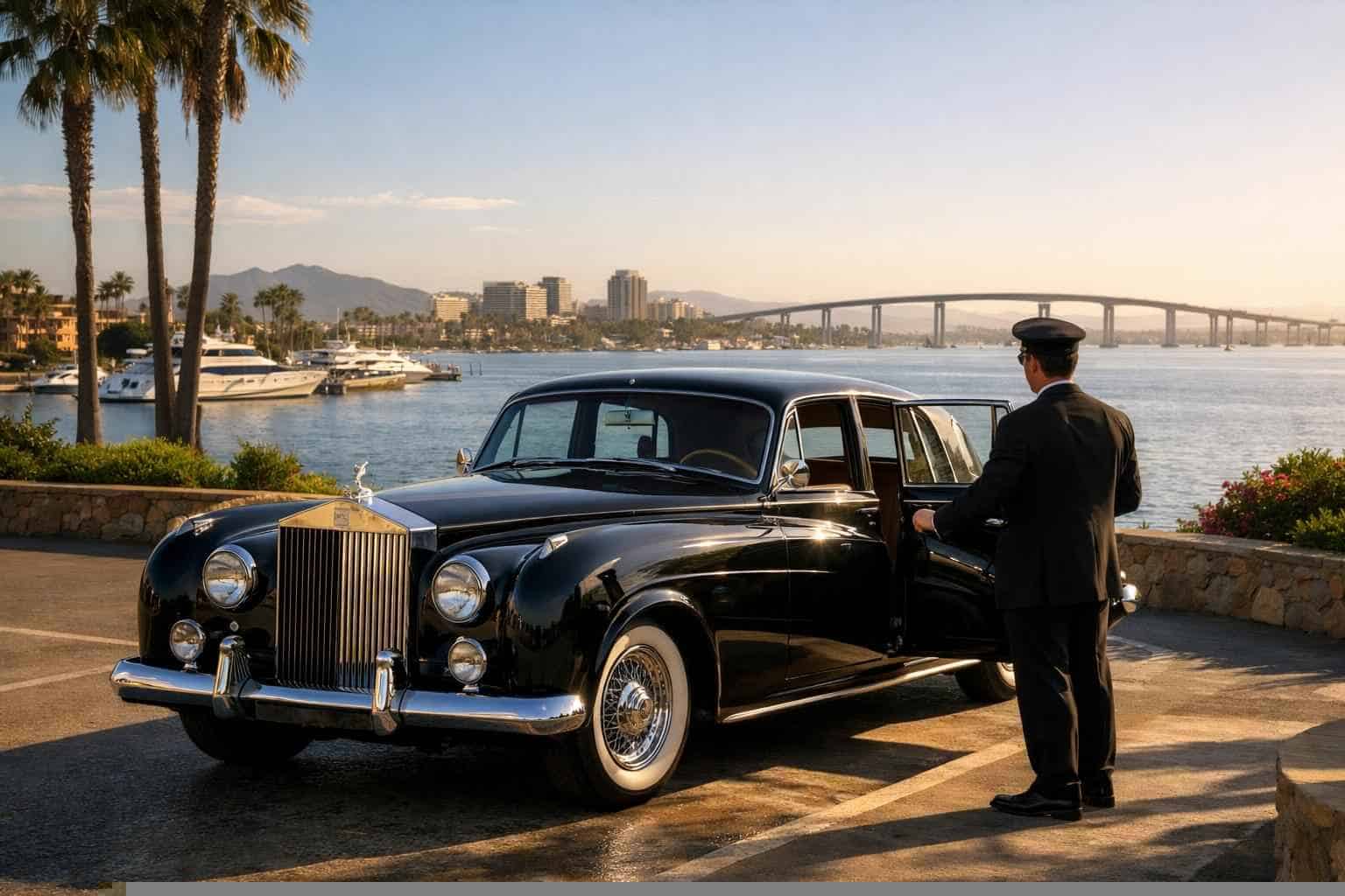 Luxury Classic Car Chauffeur Service in Chula Vista California