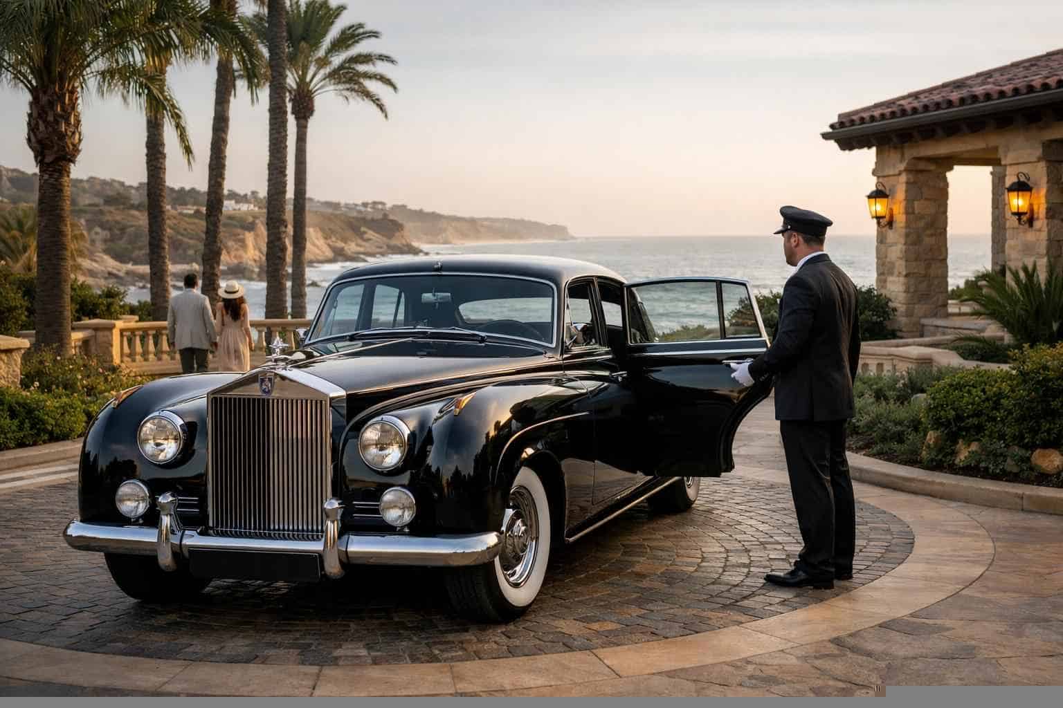 Luxury Classic Car Chauffeur Service in Encinitas California