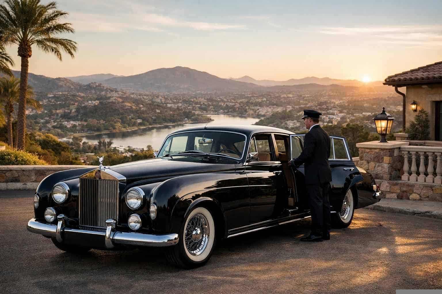 Luxury Classic Car Chauffeur Service in La Mesa California