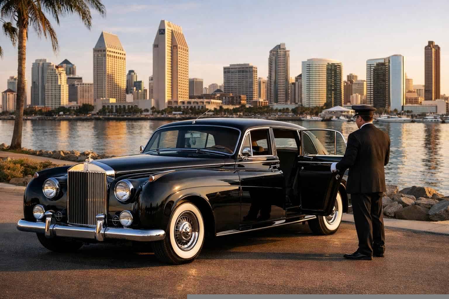 Luxury Classic Car Chauffeur Service in National City California