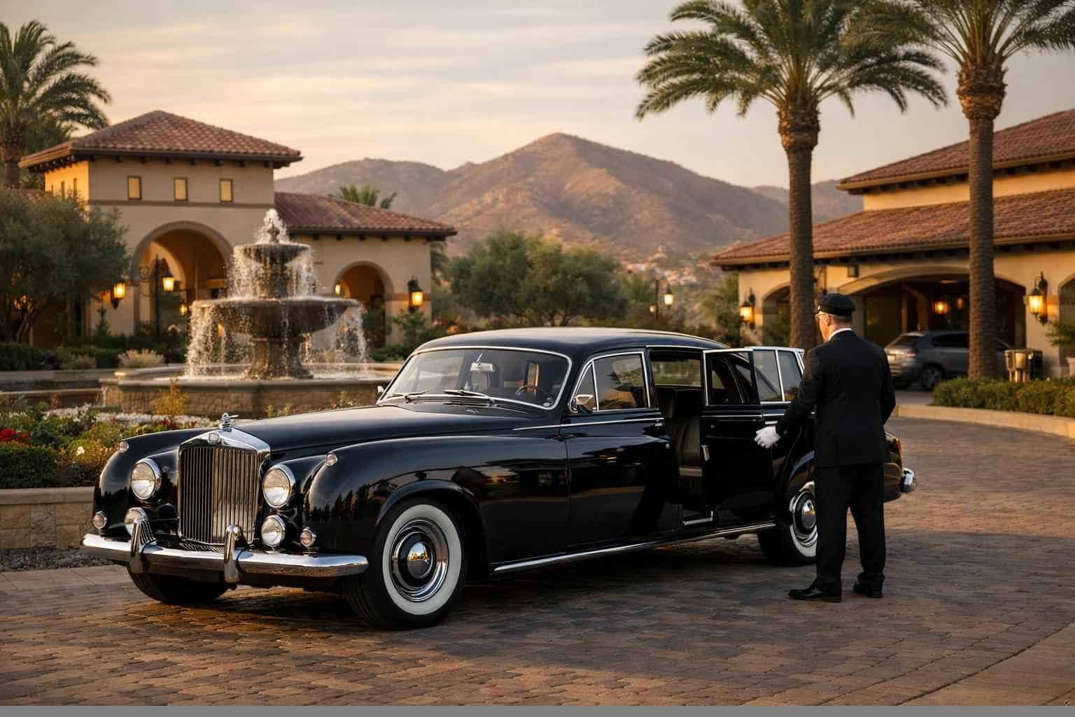 Luxury Classic Car Chauffeur Service in San Marcos California