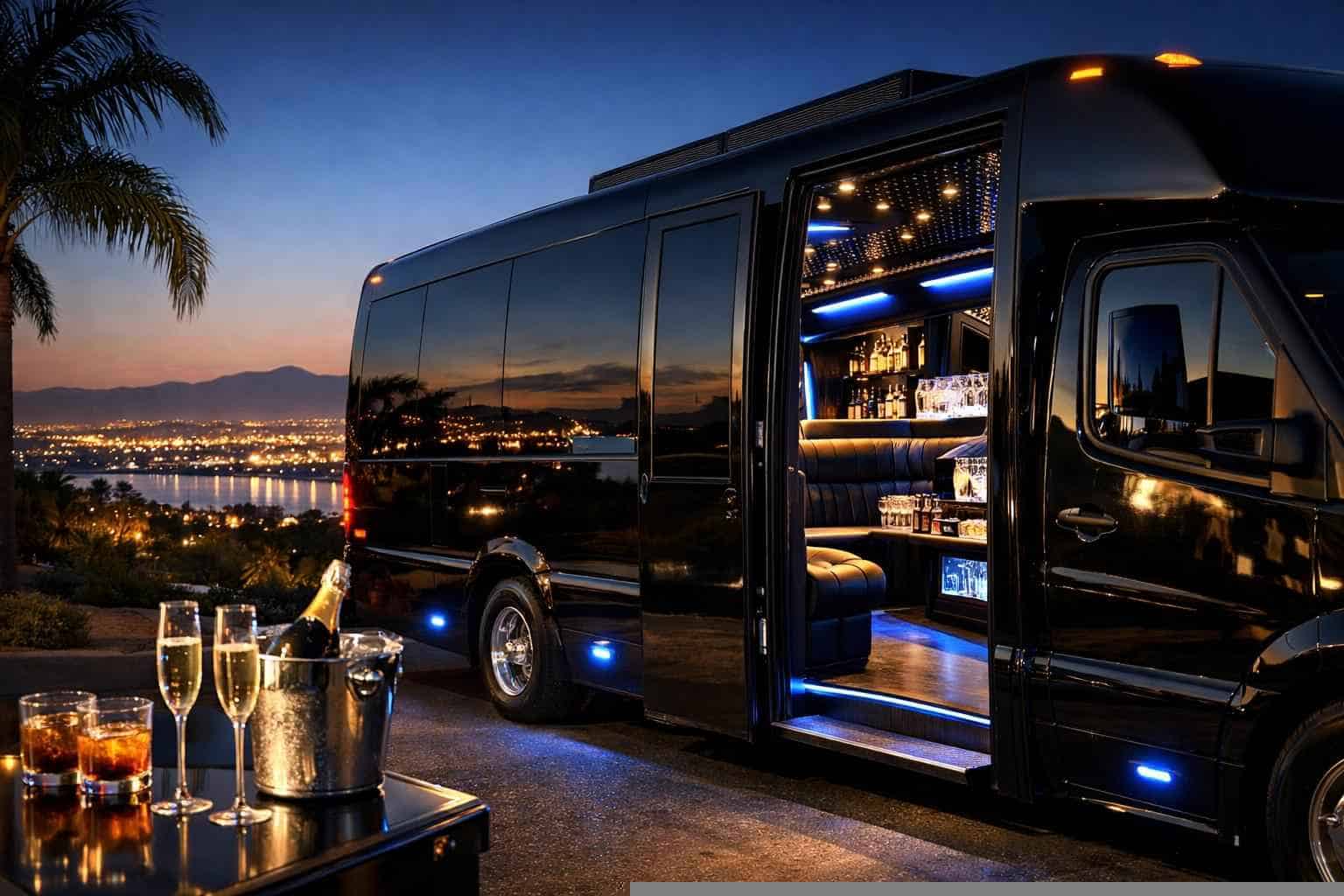 Luxury Party Bus Rental in Chula Vista California