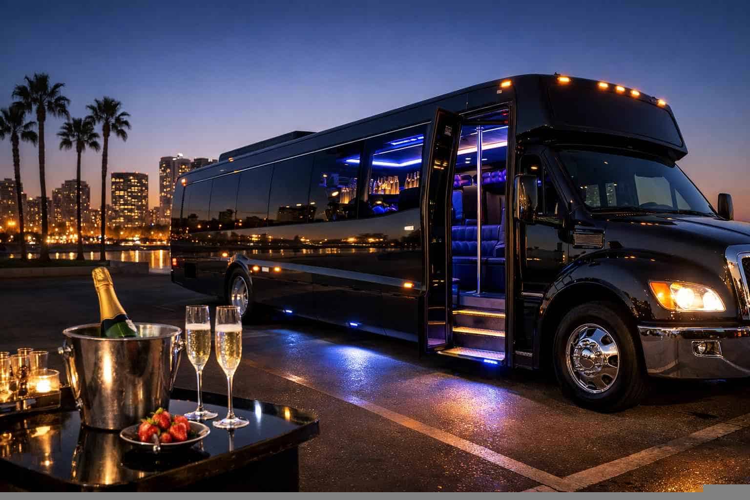 Luxury Party Bus Rental in National City California