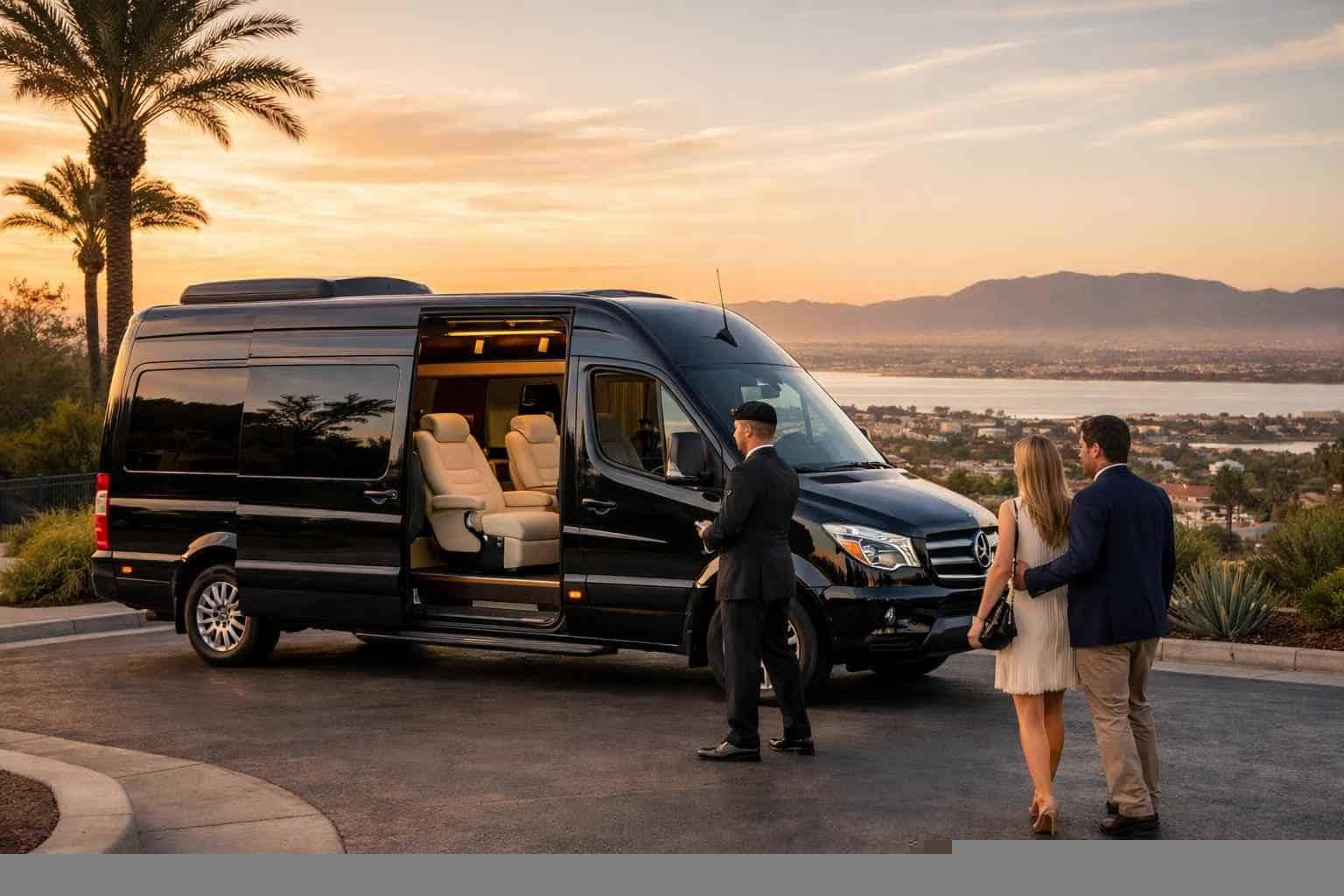 Luxury Passenger Van With Driver In Chula Vista California