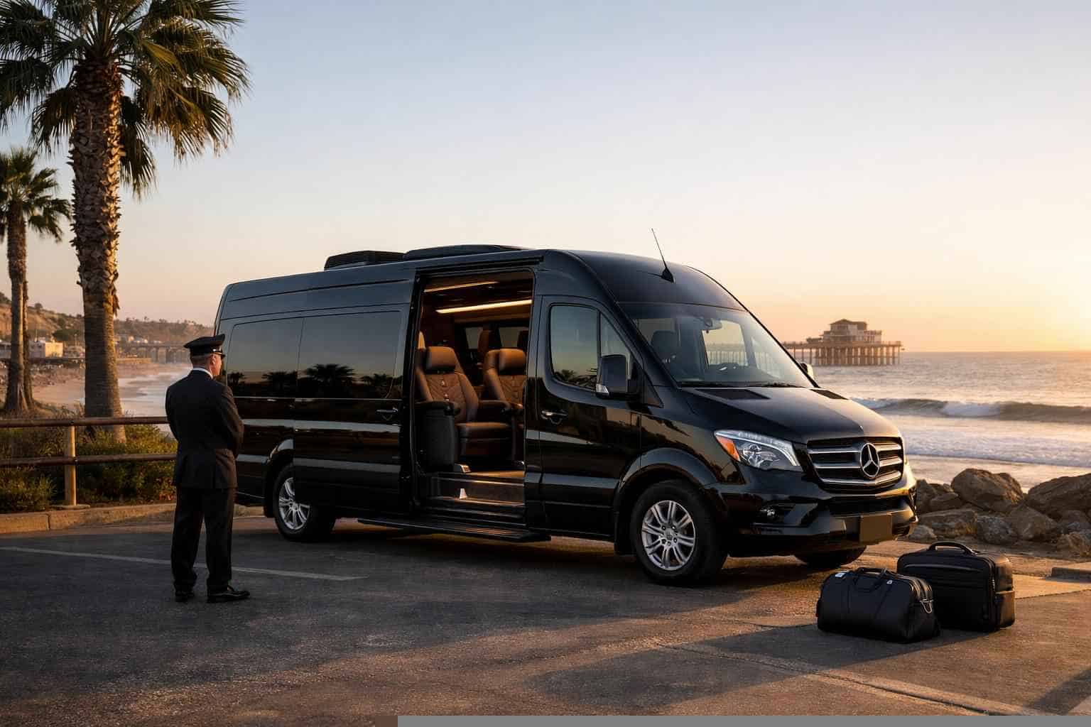 Luxury Passenger Van with Driver in Oceanside California