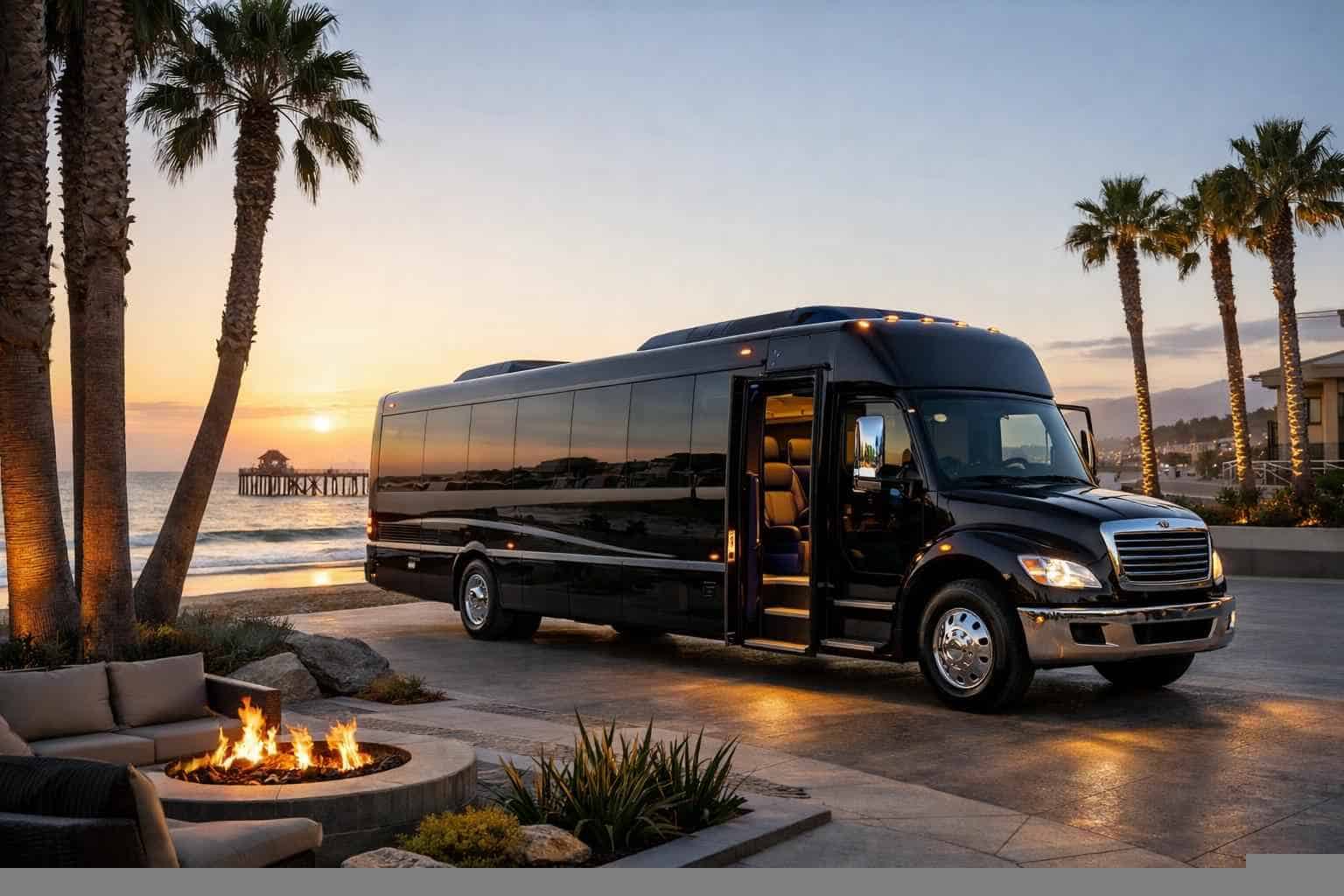 Luxury Shuttle Bus Rental in Imperial Beach California
