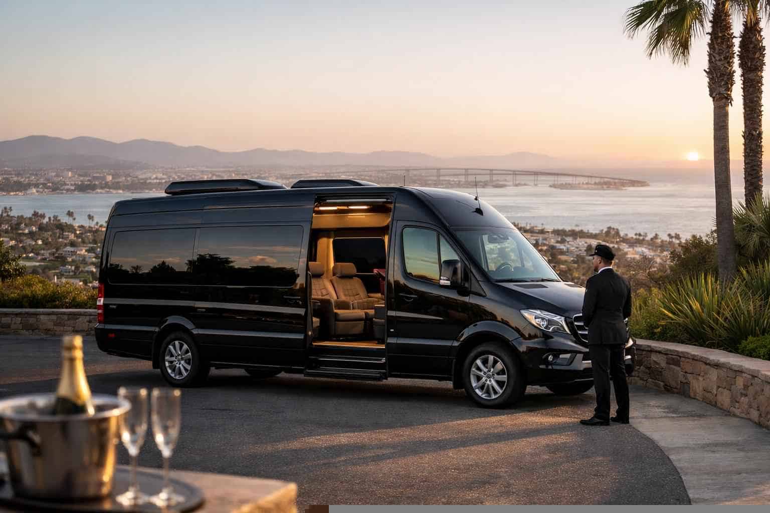 Luxury Sprinter Van Rental With Driver In Chula Vista California