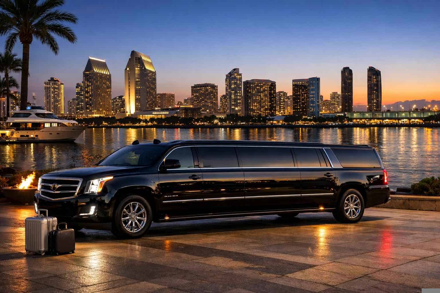 Luxury SUV Limousine in San Diego California