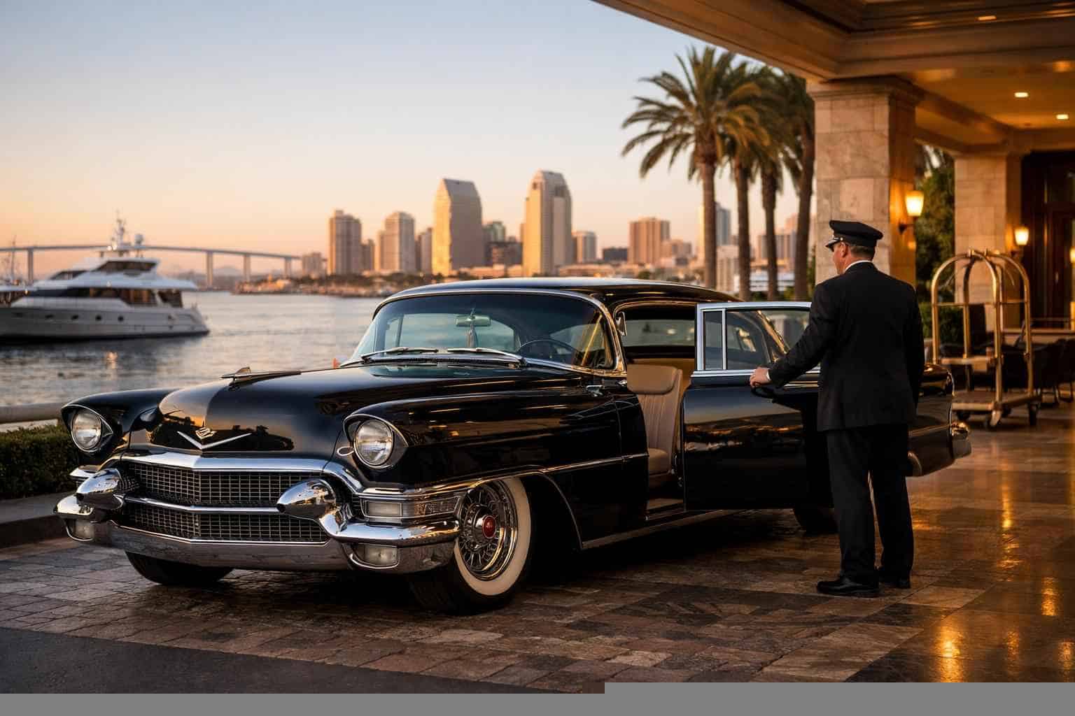 National City CA Classic Car Chauffeur Service