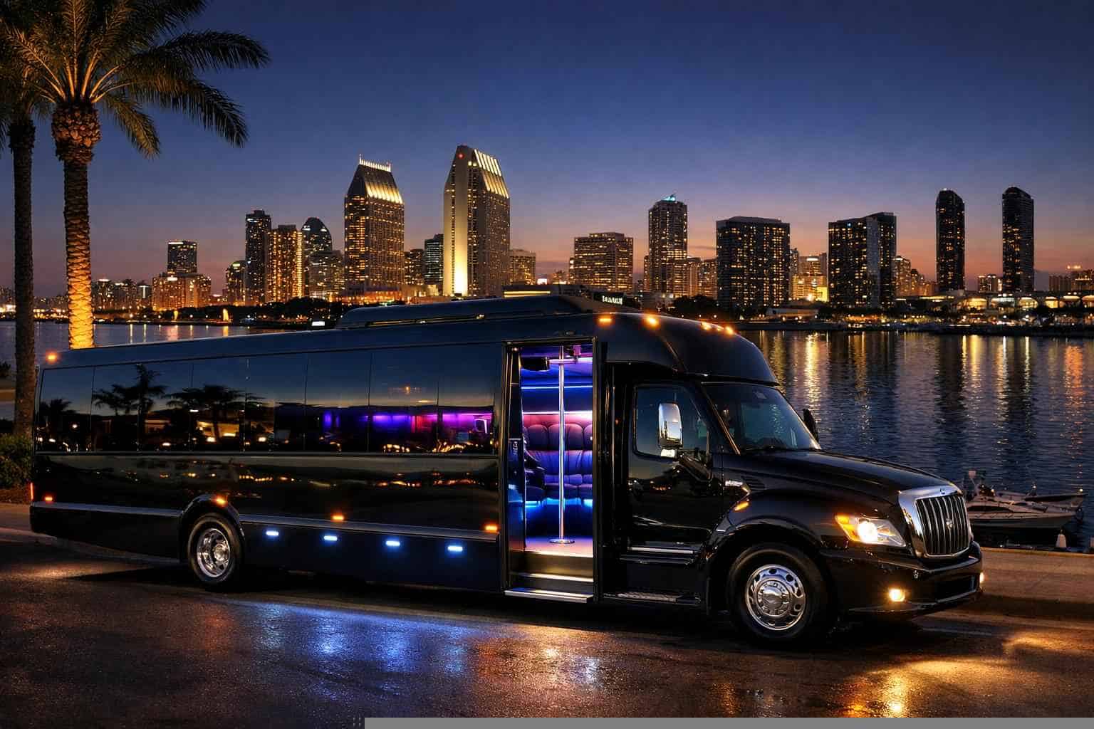 National City CA Party Bus Rental