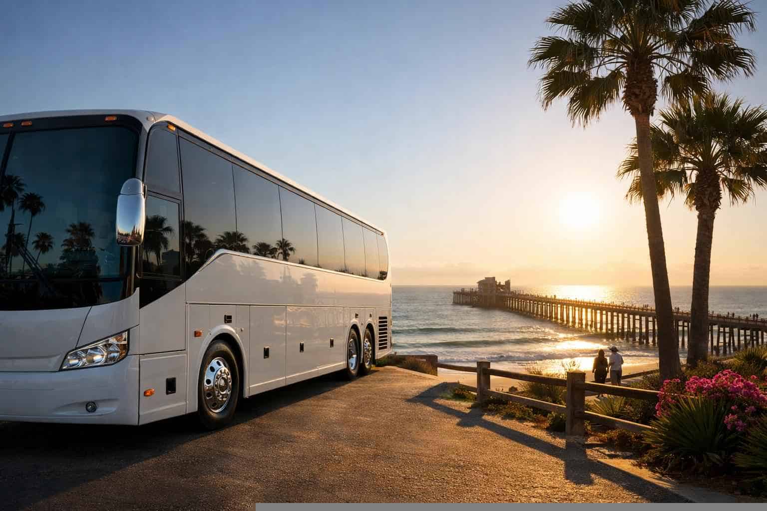 Oceanside CA Charter Bus Rental