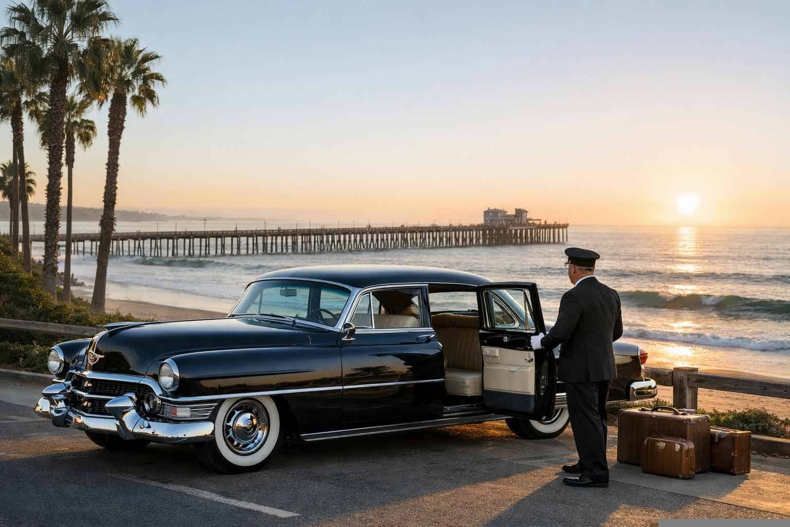 Oceanside CA Classic Car Chauffeur Service