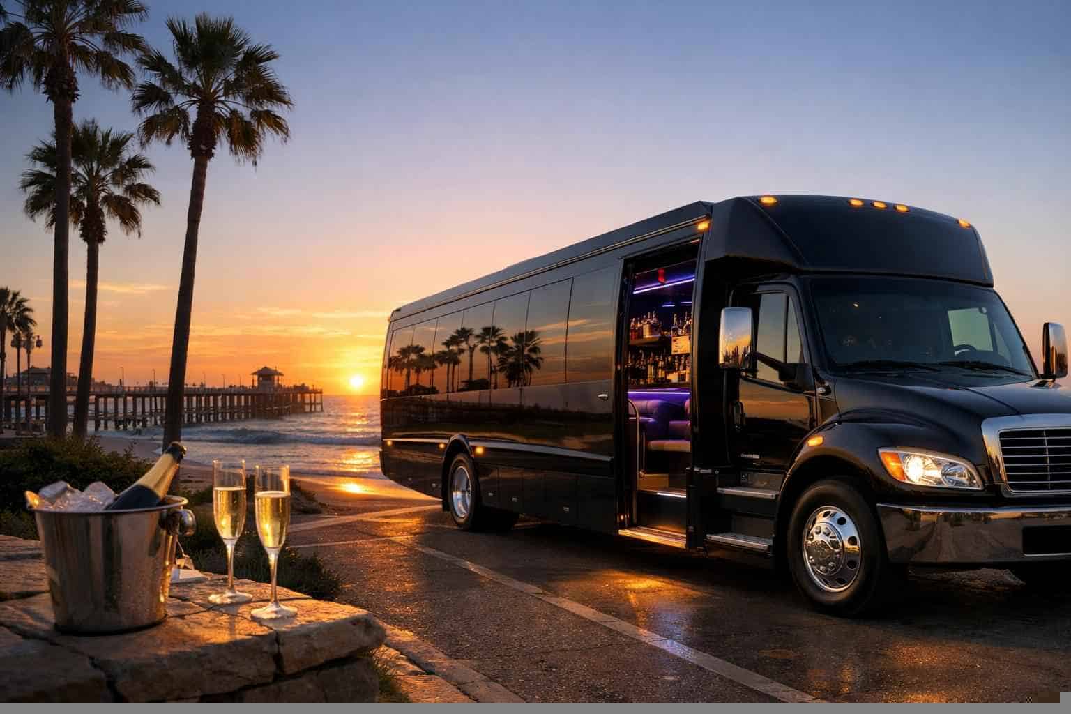 Oceanside CA Party Bus Rental