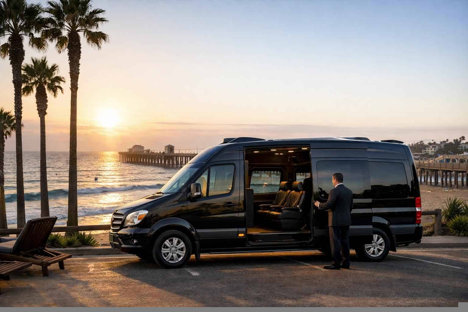 Oceanside CA Passenger Van with Driver