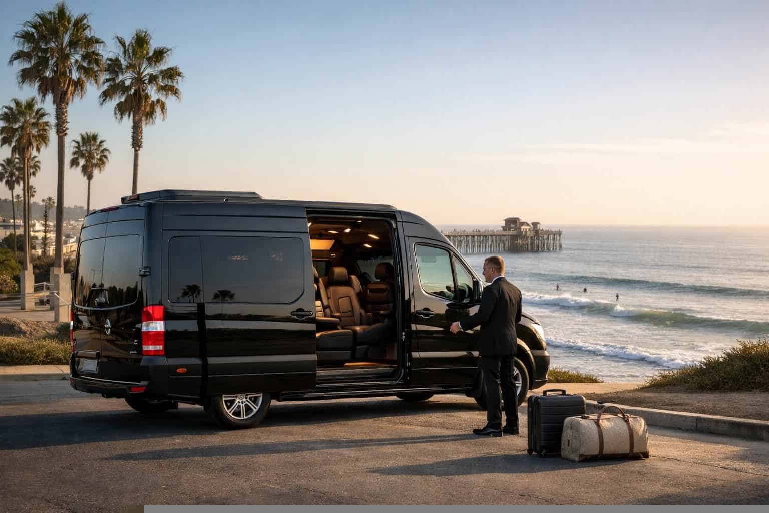 Oceanside CA Sprinter Van Rental with Driver