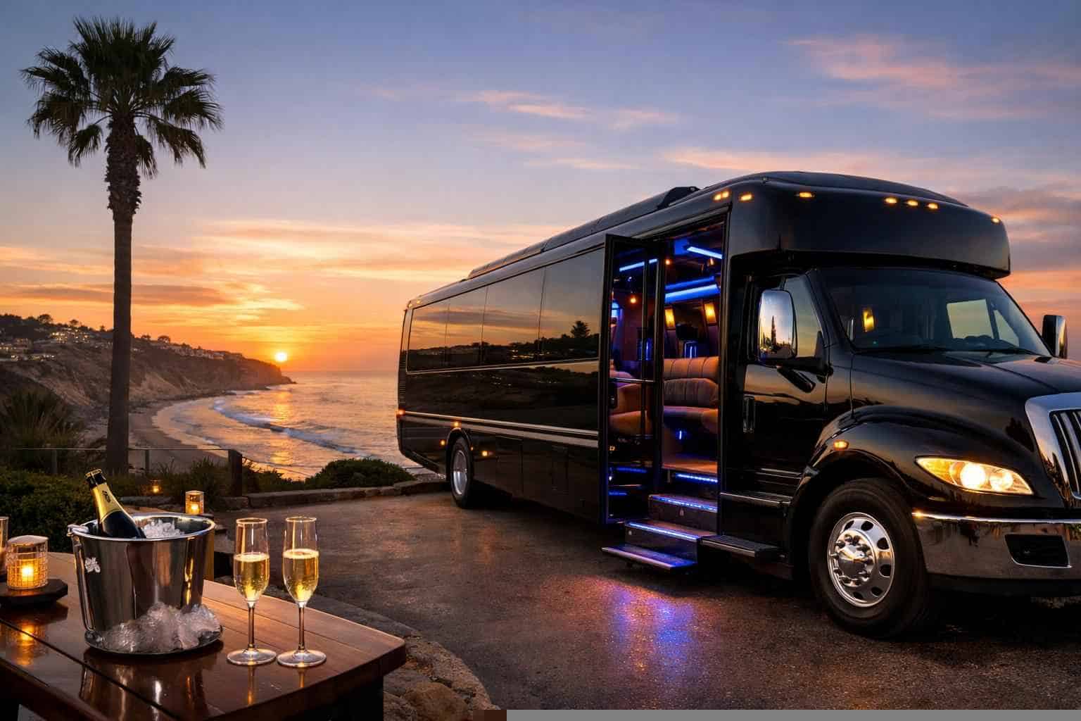 Party Bus Rental Del Mar CA