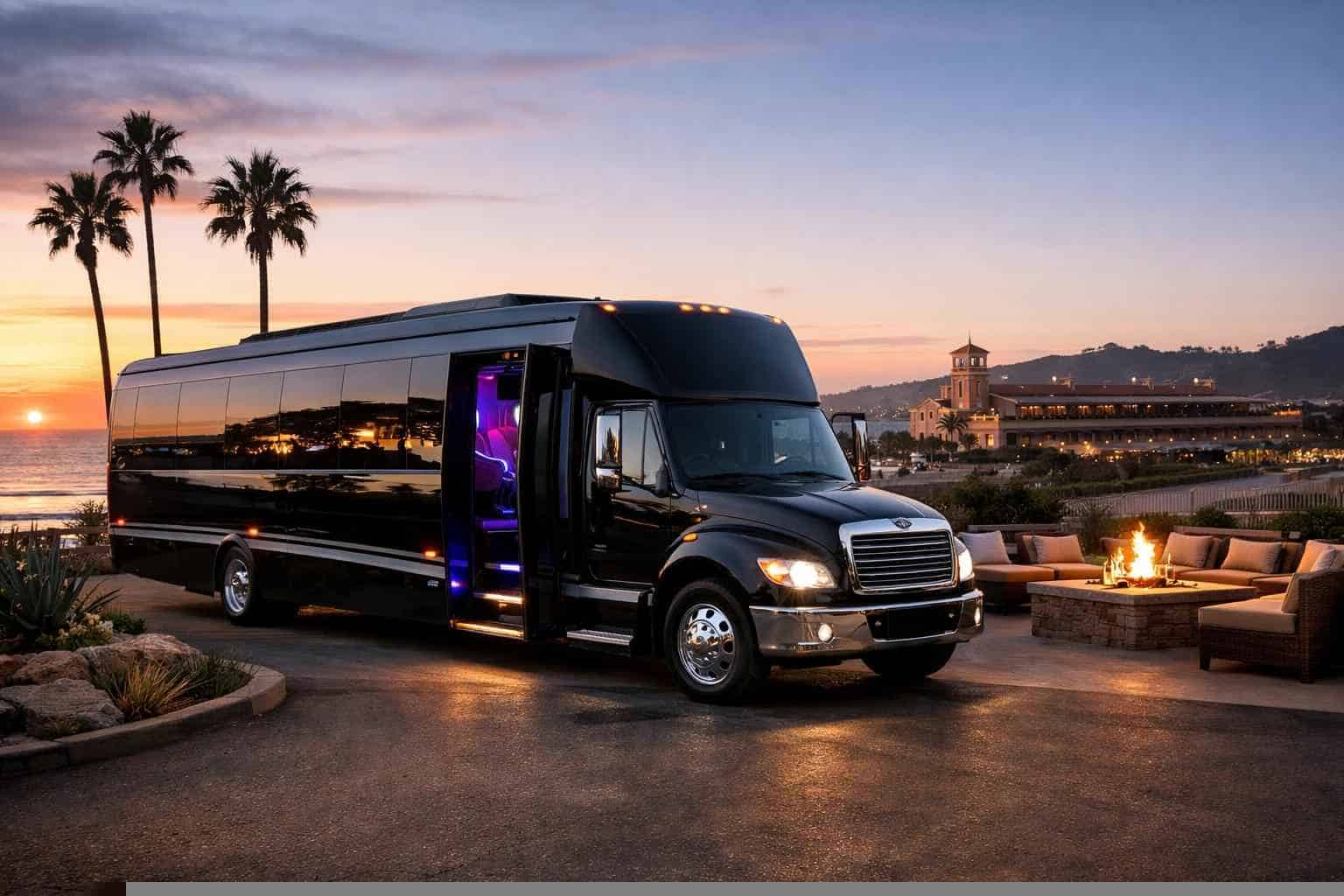 Party Bus Rental Near Me Del Mar CA