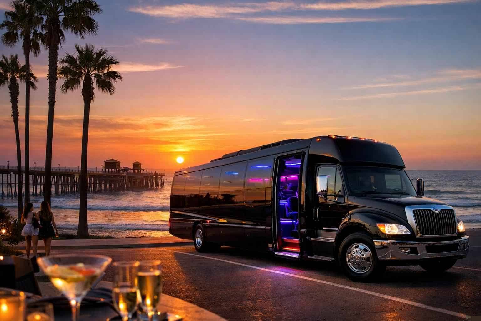 Party Bus Rental Near Me Oceanside CA