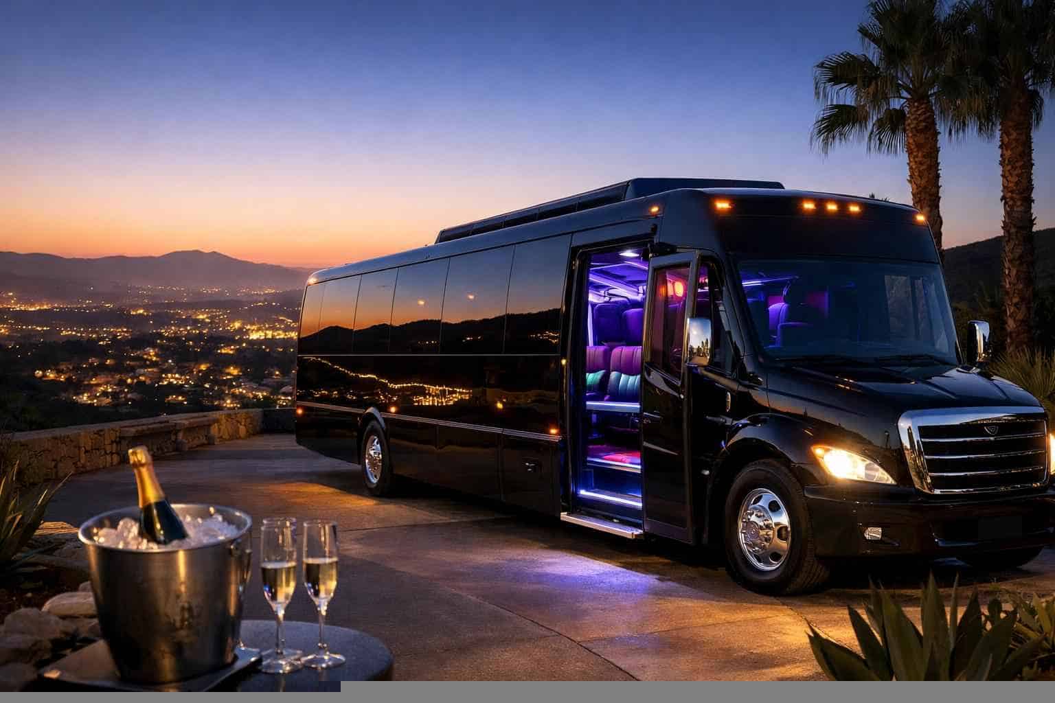 Party Bus Rental Near Me Poway CA