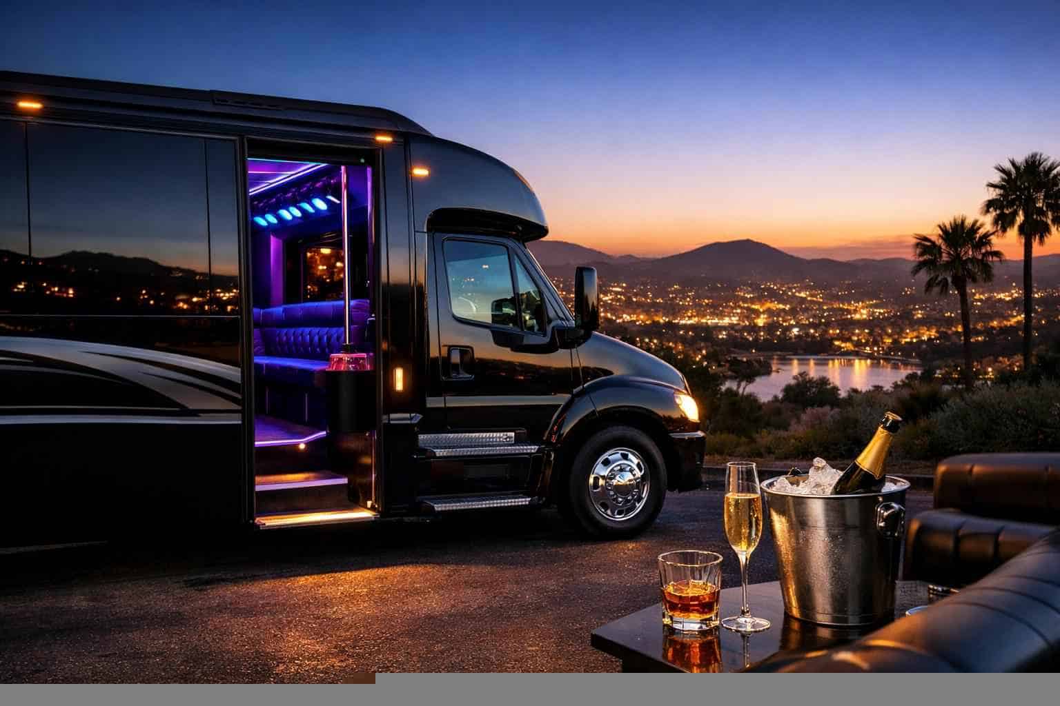 Party Bus Rental Near Me San Marcos CA