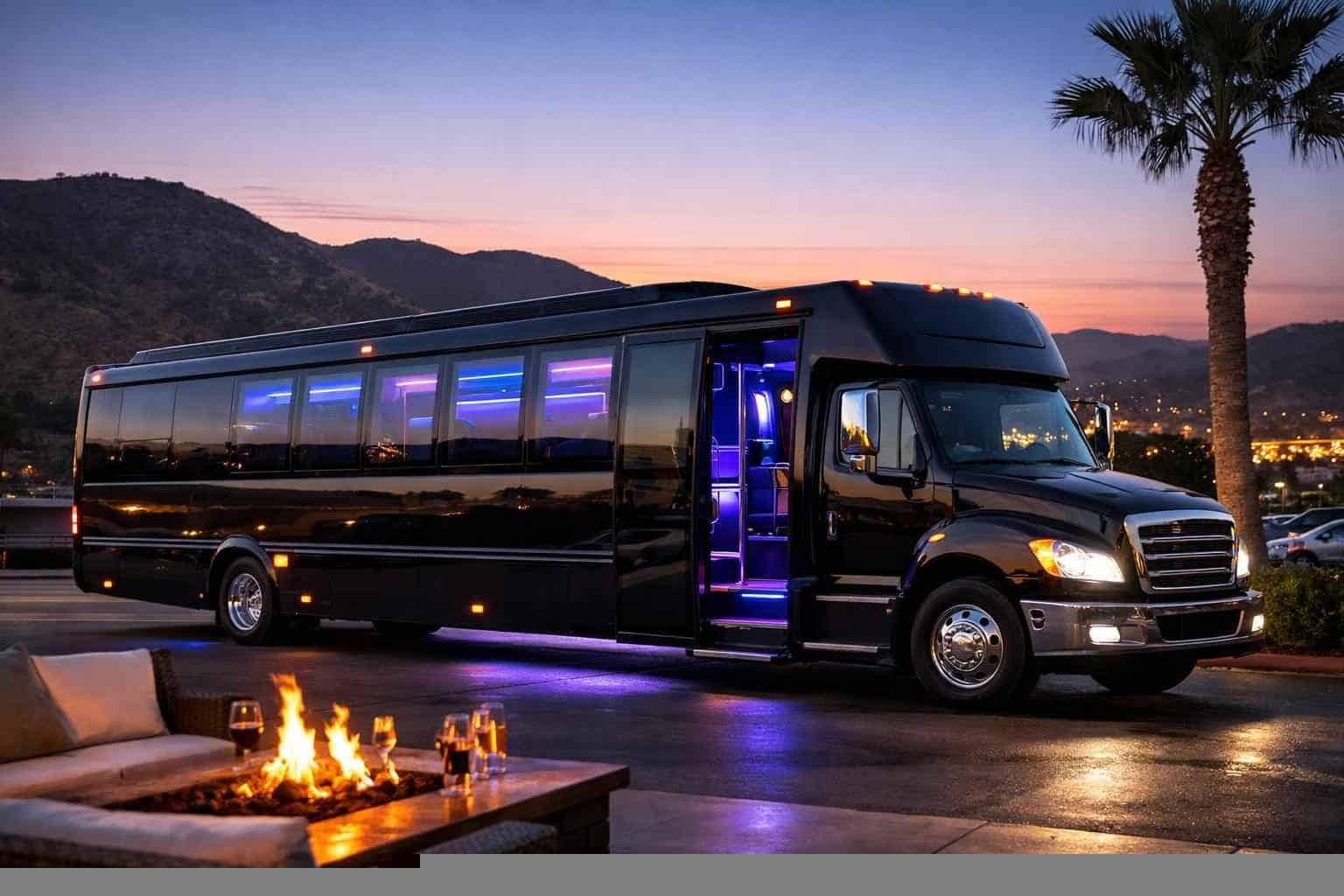 Party Bus Rental Near Me Santee CA