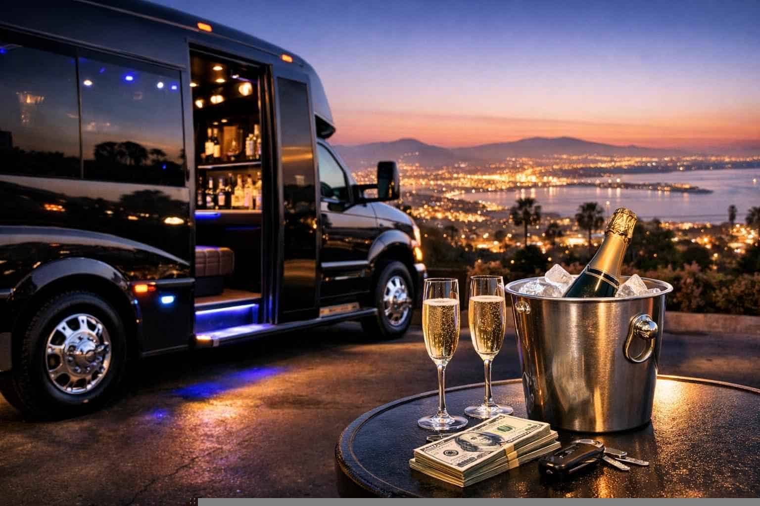 Party Bus Rental Prices in Chula Vista CA
