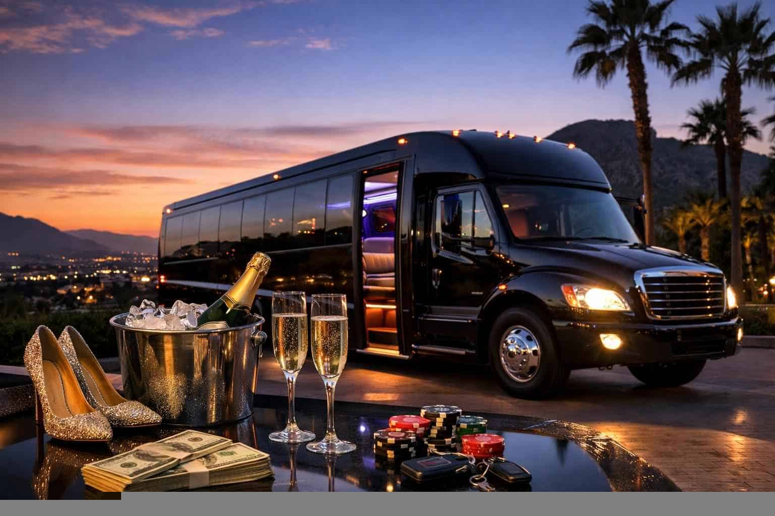 Party Bus Rental Prices in Poway CA