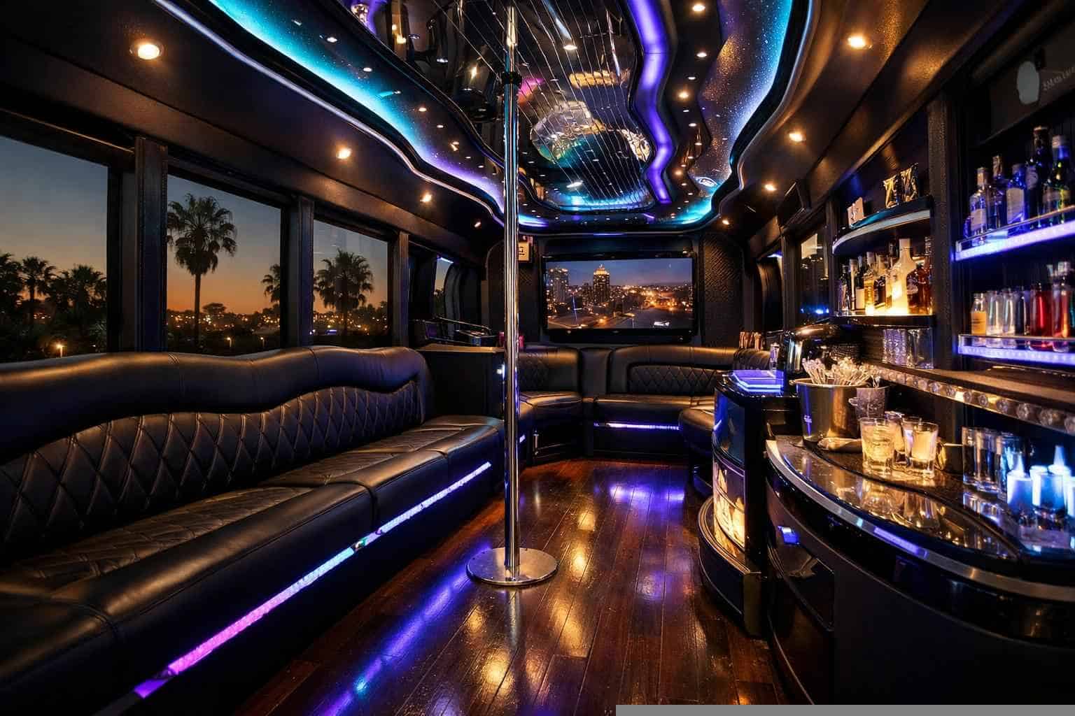 Party Bus Rental Santee CA