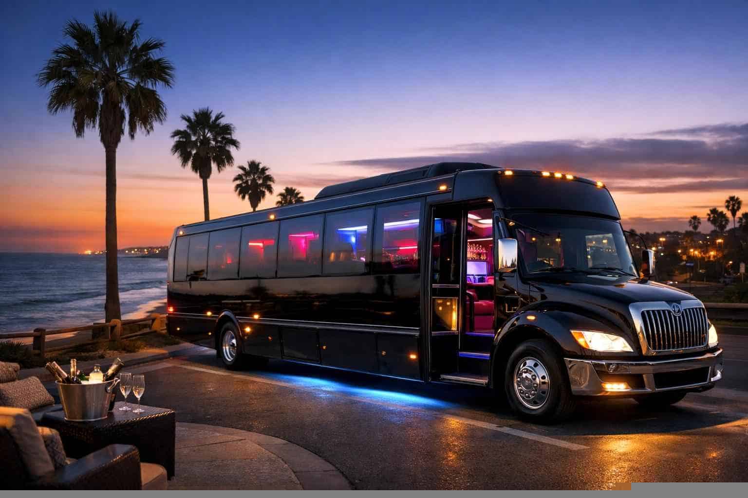 Party Bus Rental Services in Carlsbad