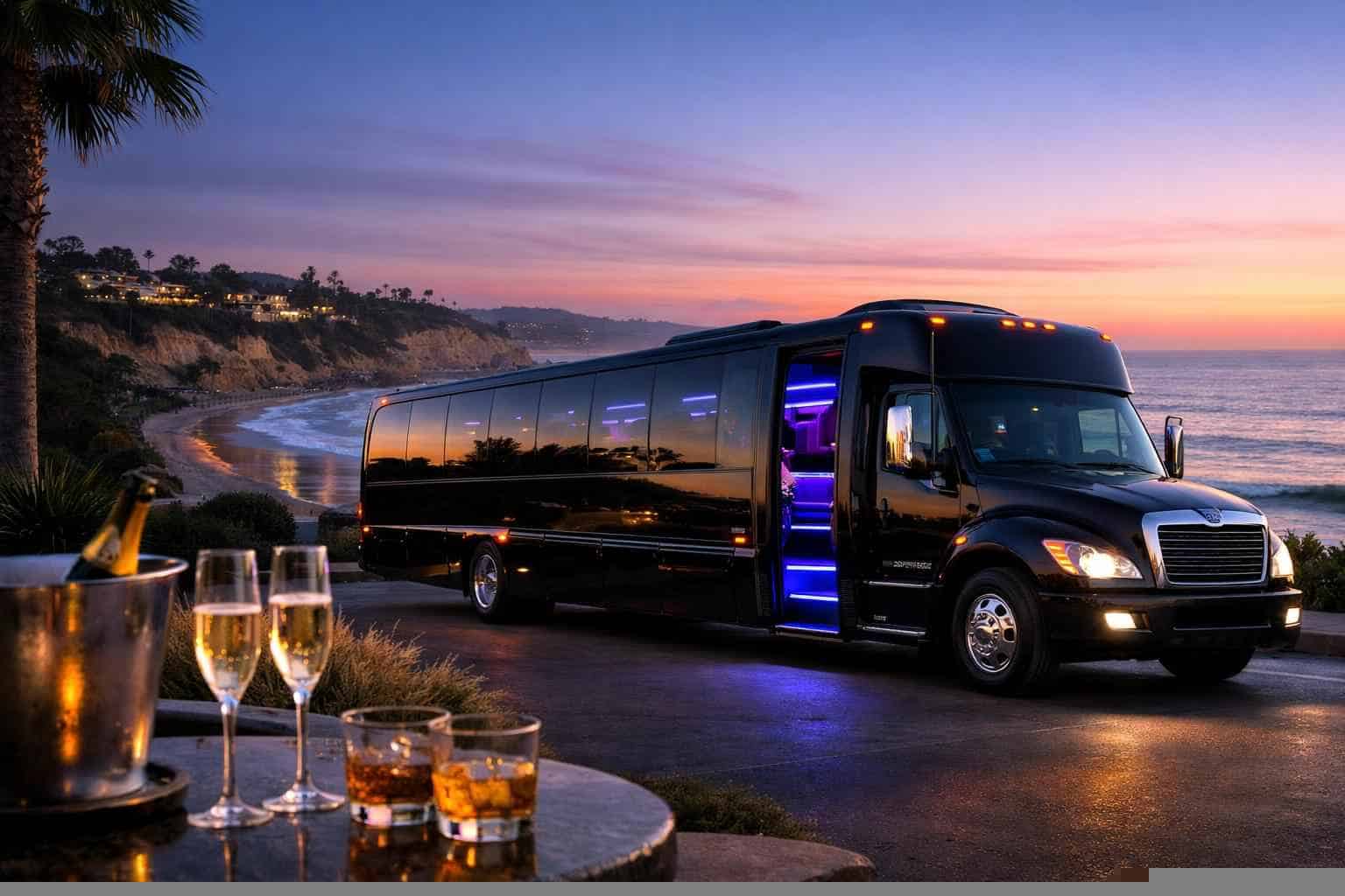 Party Bus Rental Services in Del Mar