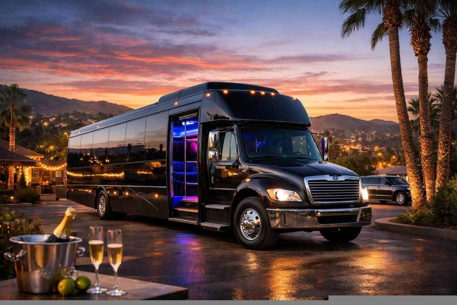 Party Bus Rental Services in Lemon Grove