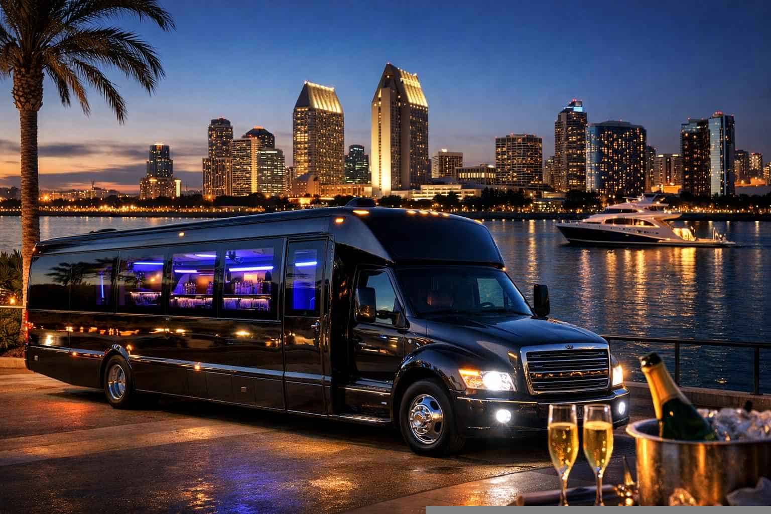 Party Bus Rental Services in San Diego