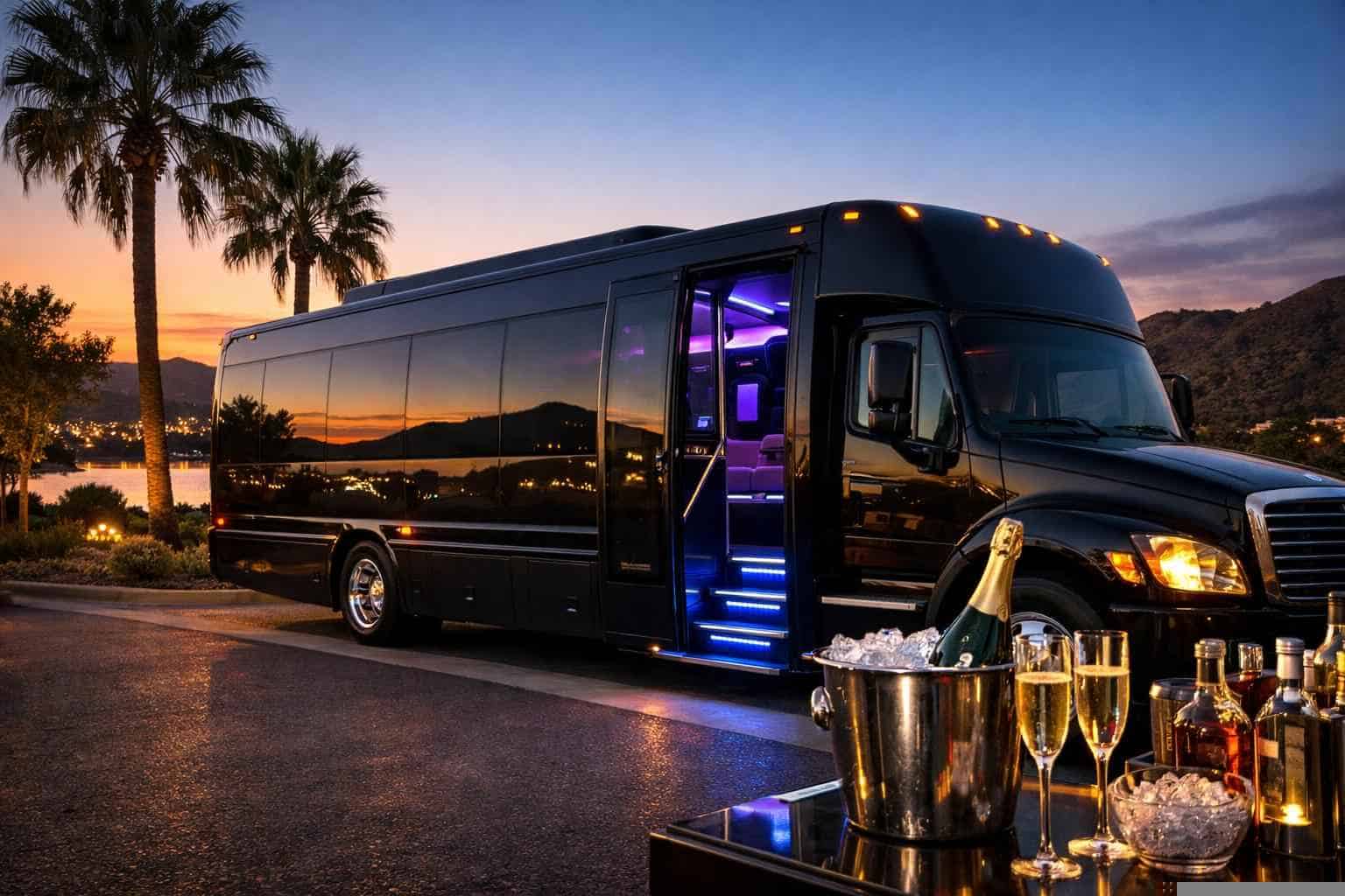 Party Bus Rental Services in Santee