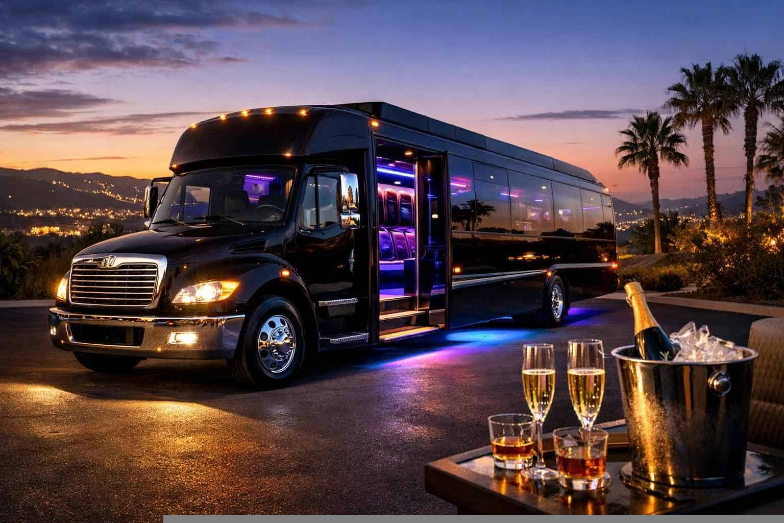 Party Bus Rental Services in Vista