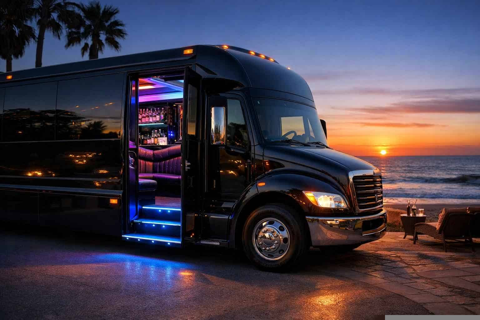Party Bus Rental Solana Beach CA