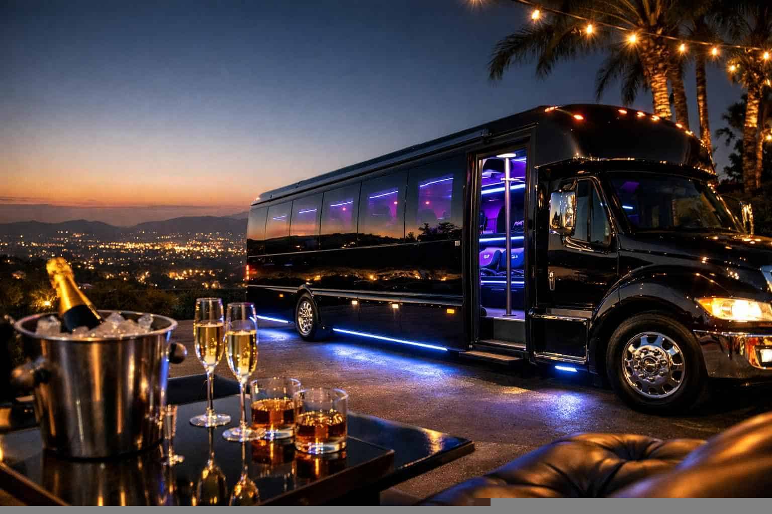Party Bus Rental Vista CA