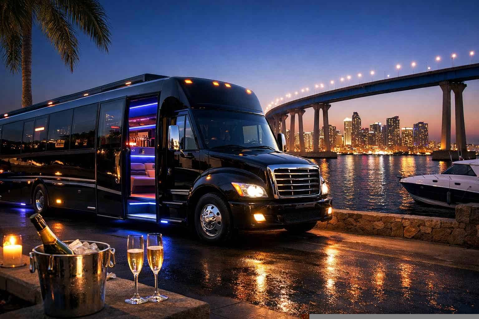 Party Bus Service Coronado CA