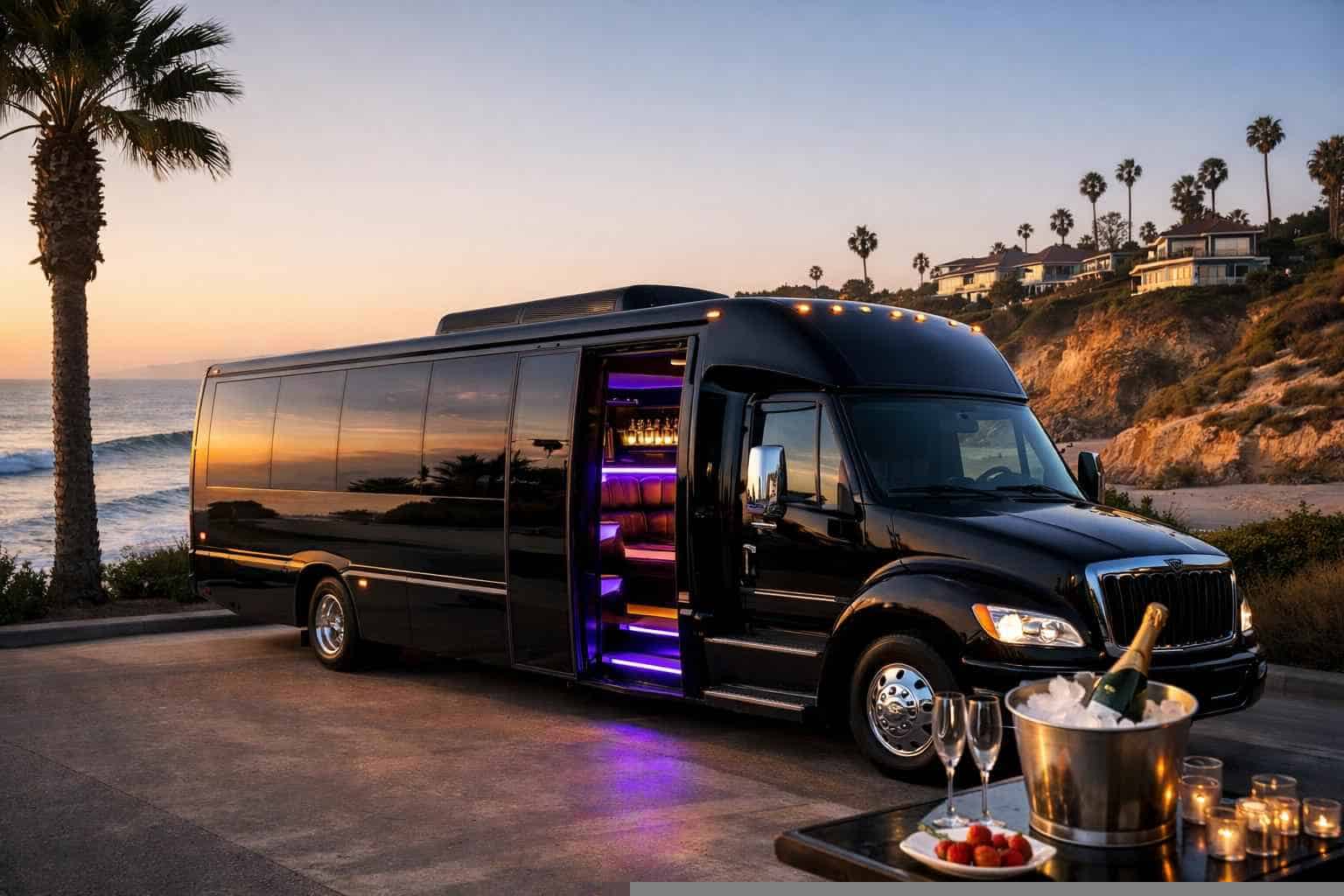 Party Bus Service Del Mar CA